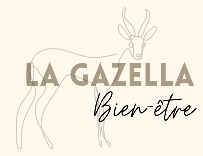 logo entreprise la gazella massage bien etre ile de france